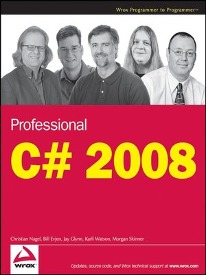 cover image of Professional C# 2008